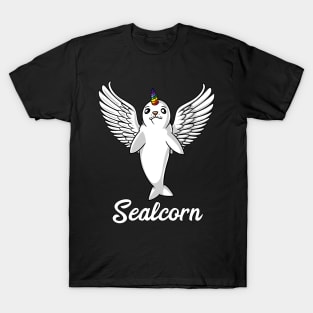 Baby Harp Seal Pup Unicorn T-Shirt